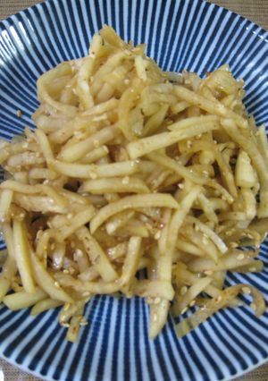 ピリっとおいしい☆大根のきんぴら-レシピのメイン写真