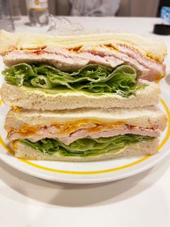 ヘルシー!サラダチキンサンド-レシピのメイン写真