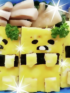 ぐでたまのキャラ弁 #キャラ弁-レシピのメイン写真