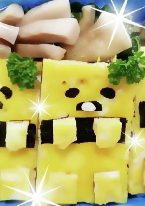 ぐでたまのキャラ弁 #キャラ弁-レシピのメイン写真