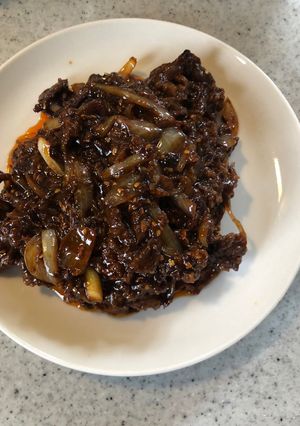 ピリ辛牛焼肉スタミナ弁当用-レシピのメイン写真
