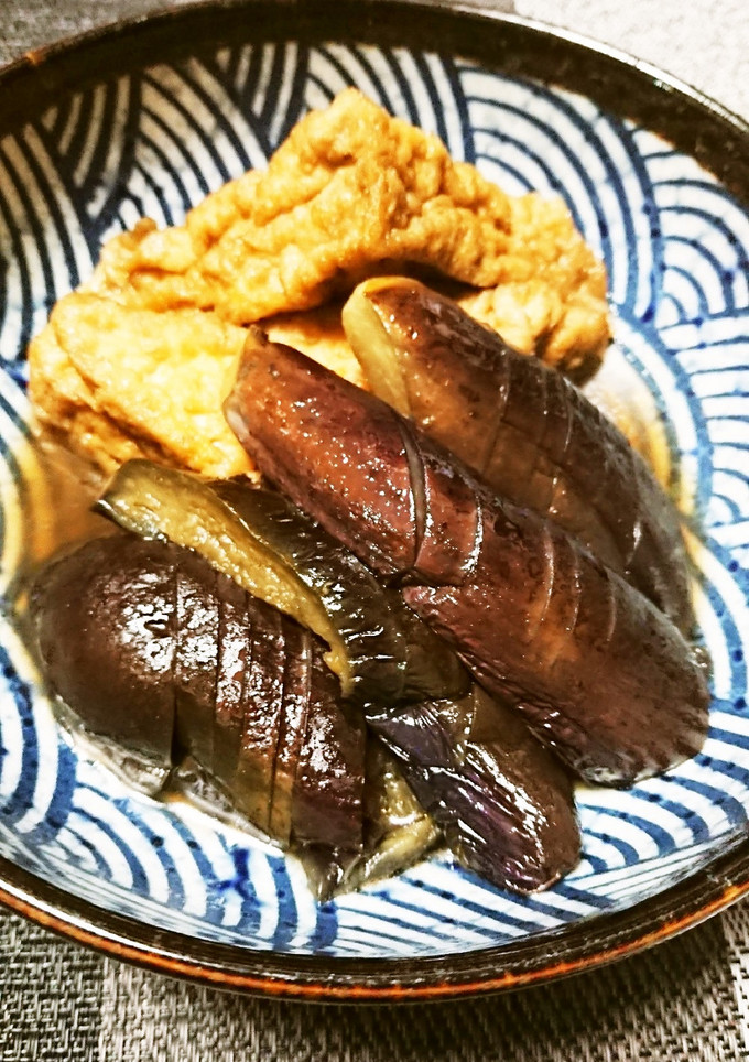 茄子と厚揚げの煮物-レシピのメイン写真