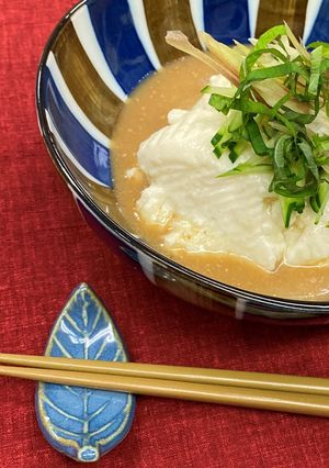簡単ヘルシー!豆腐で冷や汁-レシピのメイン写真