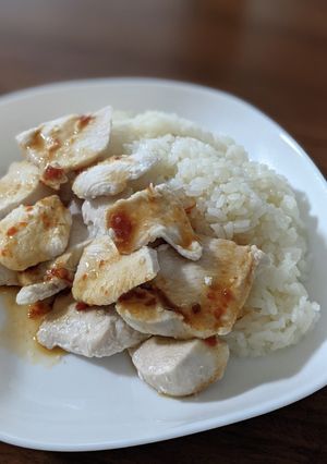鶏むね肉のカオマンガイ風ご飯-レシピのメイン写真
