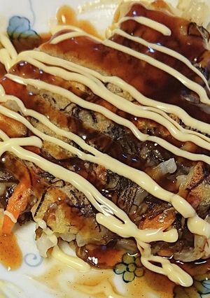 もずくと白菜のお好み焼き-レシピのメイン写真
