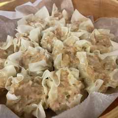 รูปของ 蒸籠で本格えび焼売！