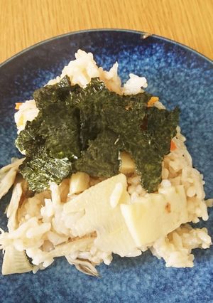 めんつゆで簡単、筍ごはん-レシピのメイン写真