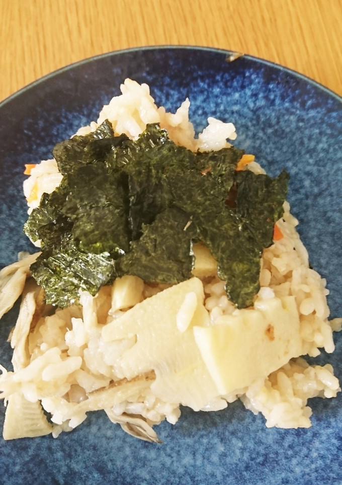 めんつゆで簡単、筍ごはん-レシピのメイン写真