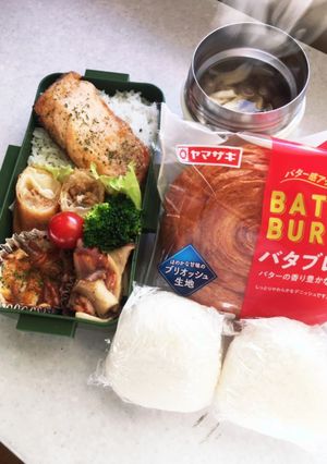 高校男子お弁当　2021.4.16-レシピのメイン写真