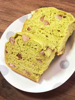 炊飯器で簡単!抹茶豆パン-レシピのメイン写真