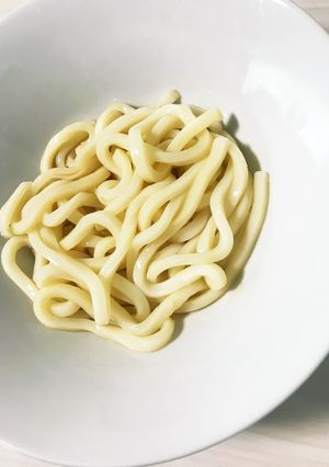 麺つゆ＆レモン汁 簡単ひとりうどん-レシピのメイン写真