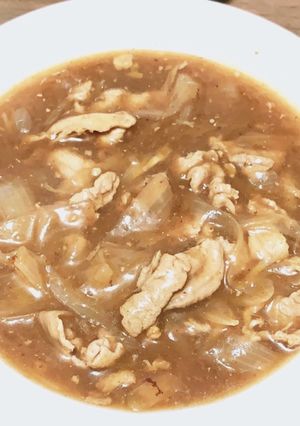 お蕎麦屋さんカレーライス-レシピのメイン写真