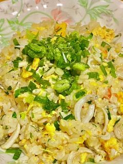 梅干でシラス炒飯-レシピのメイン写真