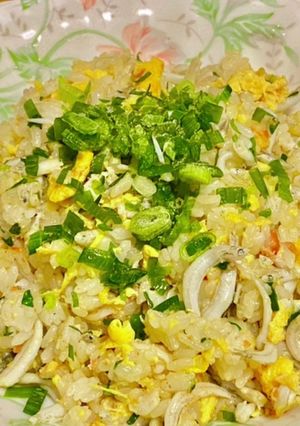 梅干でシラス炒飯-レシピのメイン写真