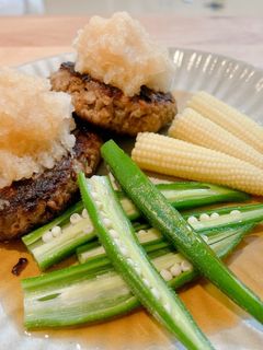 【簡単】絶品和風ハンバーグ-レシピのメイン写真