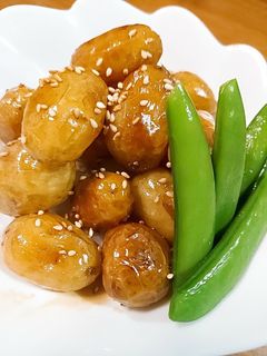 ちっちゃい新じゃがの甘辛煮-レシピのメイン写真