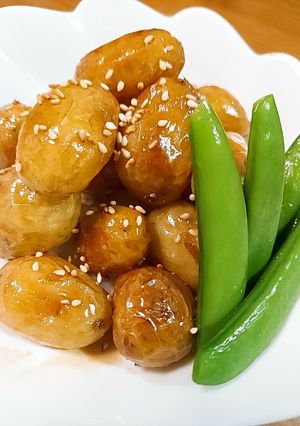 ちっちゃい新じゃがの甘辛煮-レシピのメイン写真