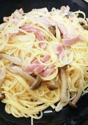 <電子レンジで>簡単パスタ-レシピのメイン写真