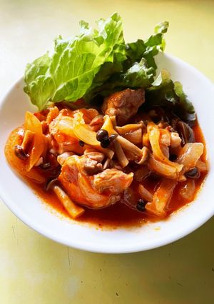 鶏肉のトマト煮-レシピのメイン写真