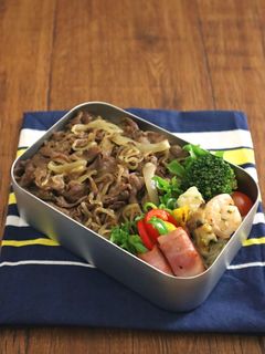 お弁当のごはんに♪”牛スタミナ焼き”-レシピのメイン写真