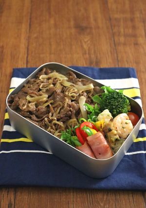 お弁当のごはんに♪”牛スタミナ焼き”-レシピのメイン写真
