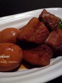 圧力鍋で簡単★とろとろ豚角煮+半熟煮卵-レシピのメイン写真
