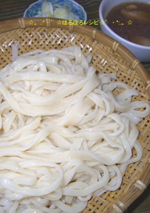 手打ちうどん-レシピのメイン写真