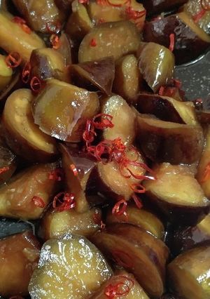 ナスの甘辛炒め-レシピのメイン写真
