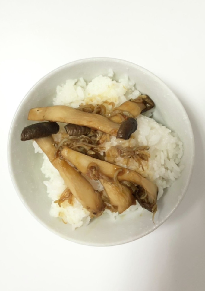 エリンギとちりめんの醤油和え-レシピのメイン写真