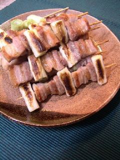 肉汁がじゅわ~!豚バラ肉の串焼き-レシピのメイン写真