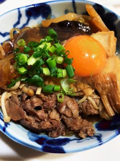 ゆかりのイブクロ すき焼き風煮-レシピのメイン写真