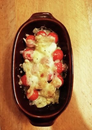 プチトマトとタケノコのチーズ焼き-レシピのメイン写真