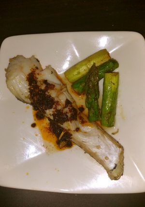 タラの蒸し焼き アスパラ添え-レシピのメイン写真