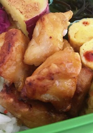 お弁当用☆メカジキの揚げ焼き・カレー風味-レシピのメイン写真