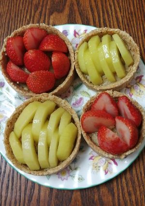 フルーツ籠ケーキ-レシピのメイン写真