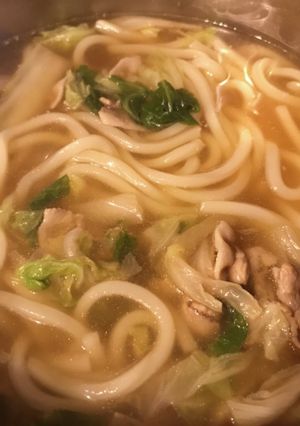 超簡単☆手抜きに見えない肉野菜うどん-レシピのメイン写真