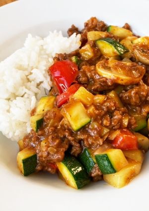 元気もりもり夏野菜ドライカレー-レシピのメイン写真