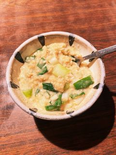 オートミールネギ粥-レシピのメイン写真