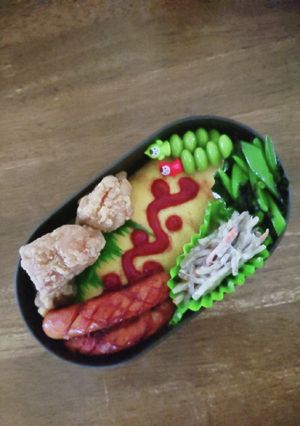 JK☆オムライス弁当♪-レシピのメイン写真