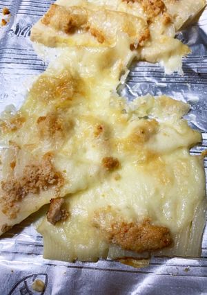トースターで簡単!たけのこ明太子チーズ-レシピのメイン写真