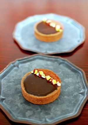 チョコタルト(7×1.5型3個分)-レシピのメイン写真