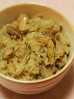 鶏肉と舞茸の炊き込みごはん-レシピのメイン写真