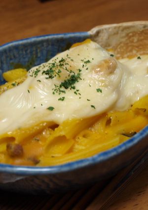 かぼちゃスープde簡単グラタン♪-レシピのメイン写真