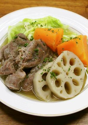 牛すね肉と春キャベツの和風ポトフ-レシピのメイン写真