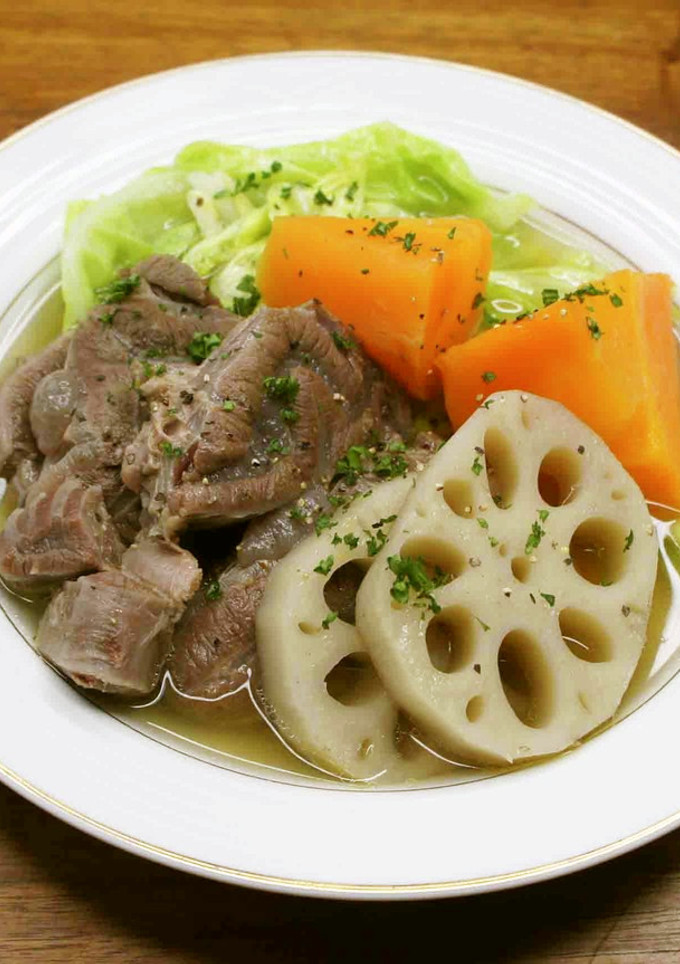 牛すね肉と春キャベツの和風ポトフ-レシピのメイン写真