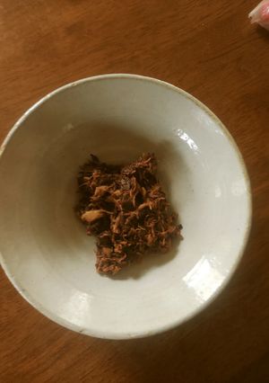 料理のための清酒で煮たマグロのあら-レシピのメイン写真