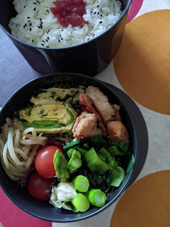 鶏むね肉で!しょうが焼き弁当-レシピのメイン写真