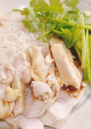 海南鶏飯（シンガポールチキンライス）-レシピのメイン写真