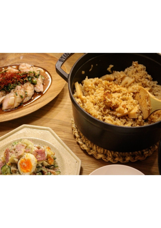 旬だよ！おこげが美味しい筍ごはん-レシピのメイン写真