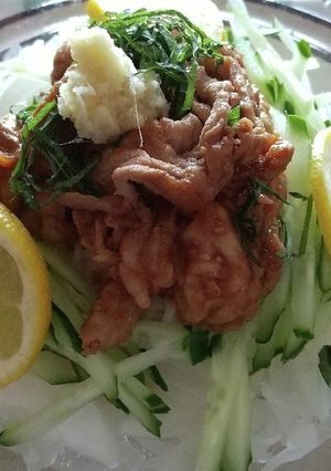新玉ねぎスライスの焼肉サラダ-レシピのメイン写真